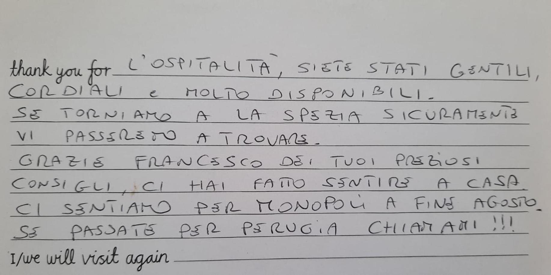 Dimora Stella Di Aprile Apartment La Spezia Luaran gambar
